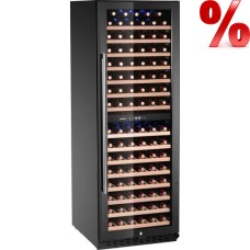 VYNO ŠALDYTUVAS, 2 zonų, 131 buteliai, Arktic, 418L, Juodas, 680x595x(H)1760mm VYNO ŠALDYTUVAS, 2 zonų, 131 buteliai, Arktic, 418L, Juodas, 680x595x(H)1760mm